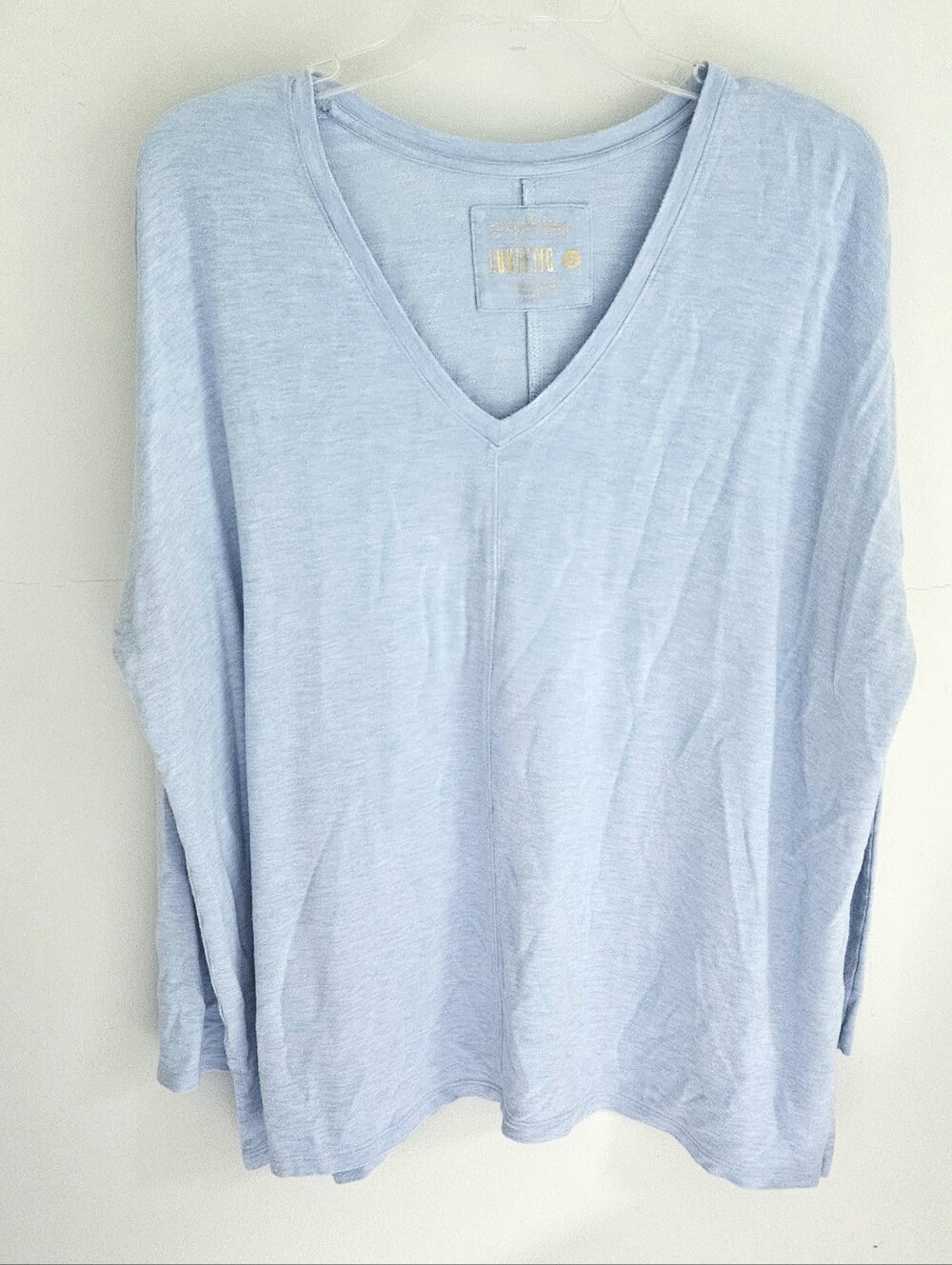 Lilly Pulitzer Luxletic Blue Long Sleeve Top